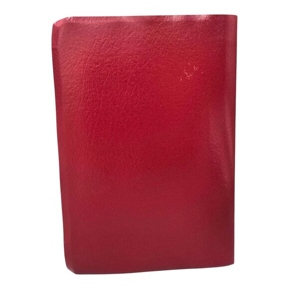 Holy Bible NKJV Giant Print Center-Column Reference Bible Red Faux Leather 1982 - Picture 4 of 16